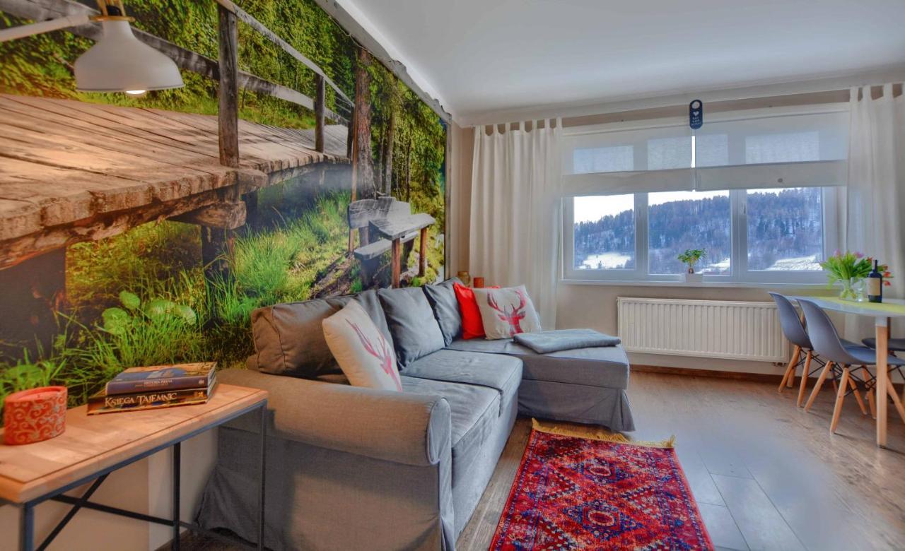 Ferienwohnung Apartament Zielona Mila Ustrzyki Dolne Exterior foto